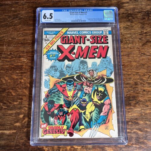 Giant Size XMen 1 CGC 65 Marvel 1975  1st app New XMen Wolverine Joins