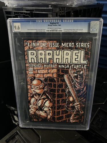 Raphael Teenage Mutant Ninja Turtles 1 CGC 96 Mirage Studios 1985