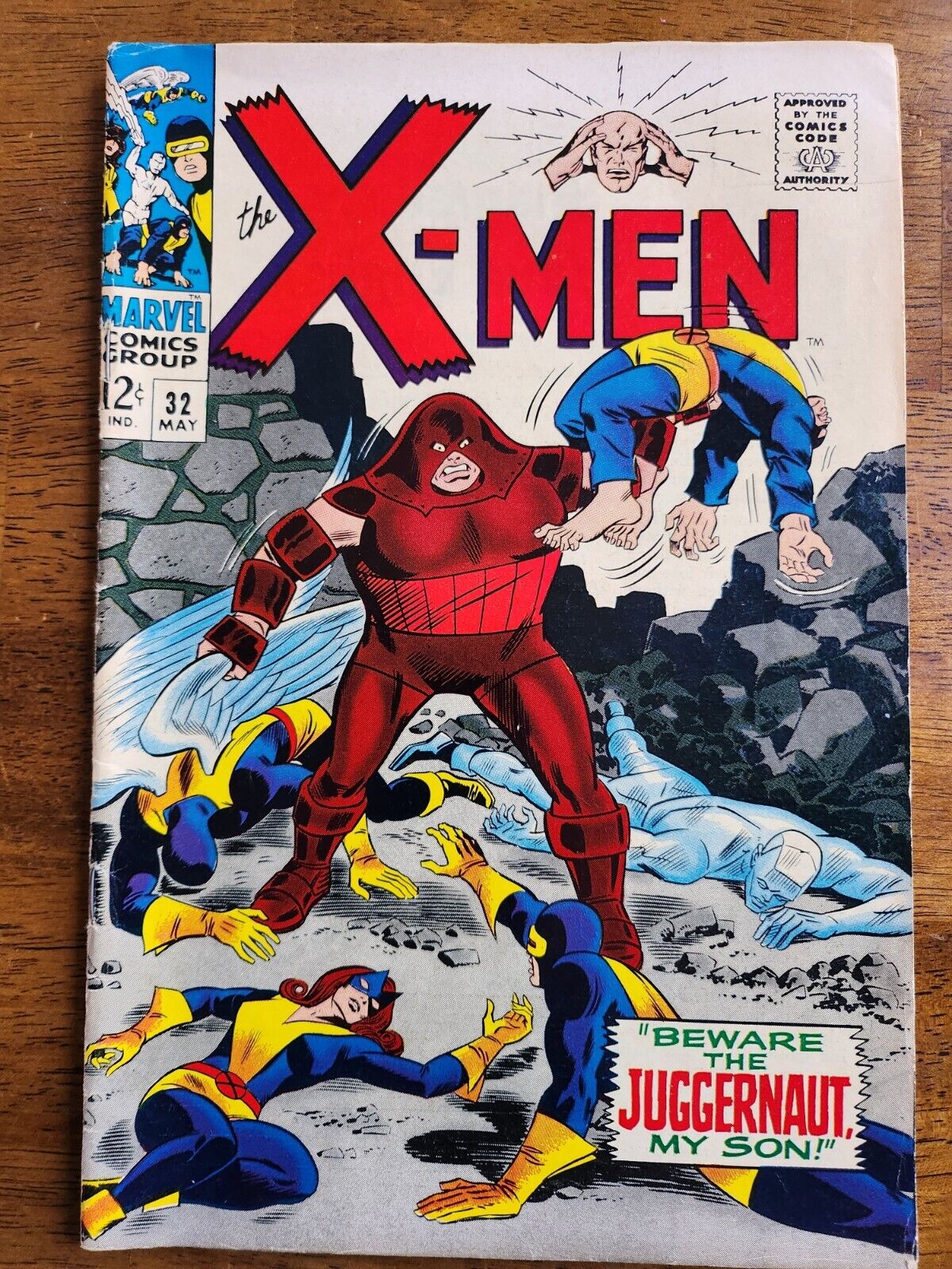 MARVEL XMEN 321967 SILVER AGE FN 3RD APPEARANCE OF JUGGERNAUT