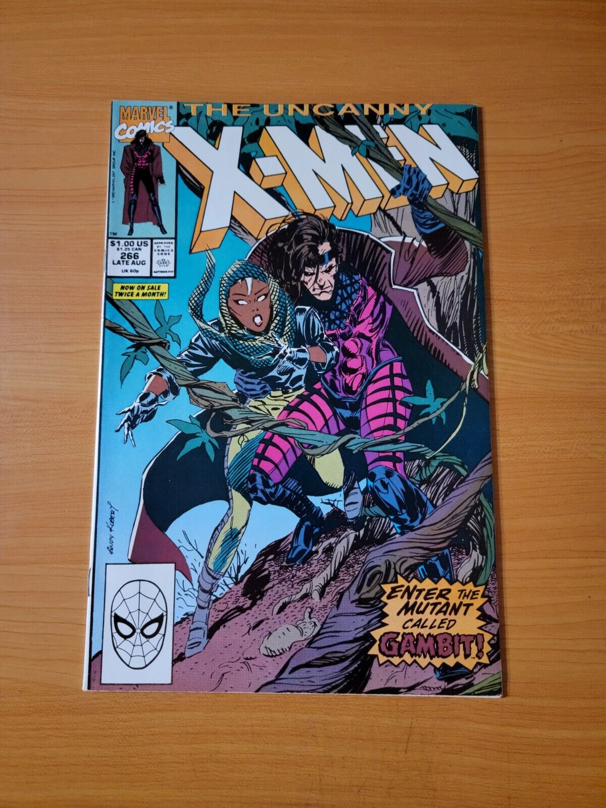 The Uncanny XMen 266 1st Gambit  NEAR MINT NM  1990 Marvel Comics