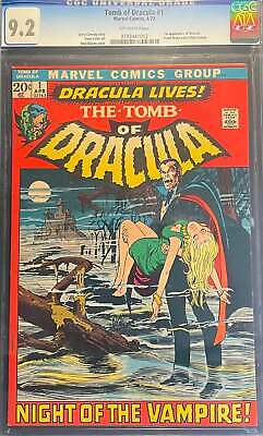 Tomb of Dracula 1 1972 CGC 92 1st Dracula Neal Adams Cover