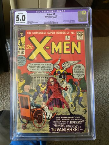 Xmen 2 Cgc 50 Restored 1963