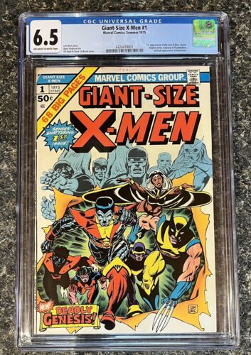 GIANT SIZE XMEN 1 CGC 65 1975 1st APPEARANCE STORM NIGHTCRAWLER COLOSSUS