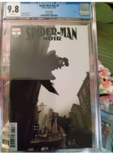 Spiderman Noir 3 1st Print 125 OKeefe Variant HtF CGC 98 NMM