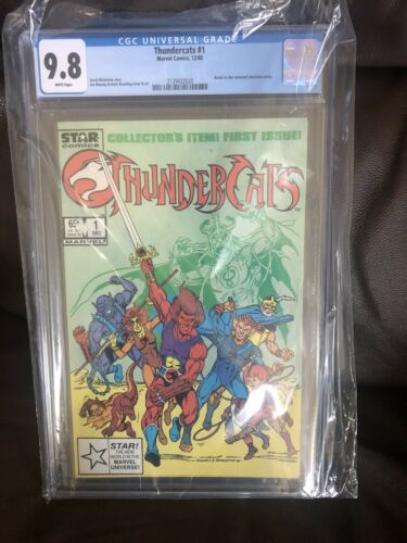 Thundercats 1 1985 CGC 98 White Pages  