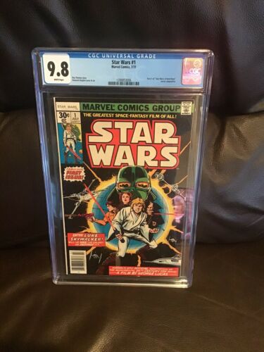 Star Wars 1 CGC 98 WHITE PAGES