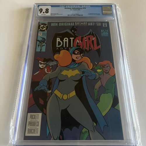 Batman Adventures 12 CGC 98 1st Appearance Of Harley Quinn White Pages