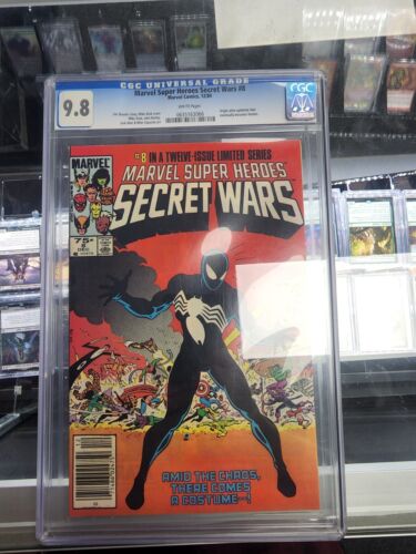 SECRET WARS 8 CGC 98 NEWSSTAND EDITION MARVEL 1984 RARE IN 98