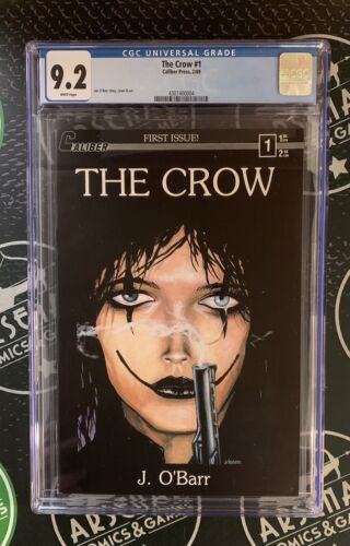The Crow 1 1989 Caliber Press 1st Print Jim OBarr CGC 92