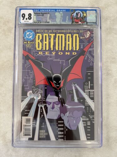  BATMAN BEYOND 1 DC1999 1ST PRINT 1st TERRY MCGINNIS    CGC 98 