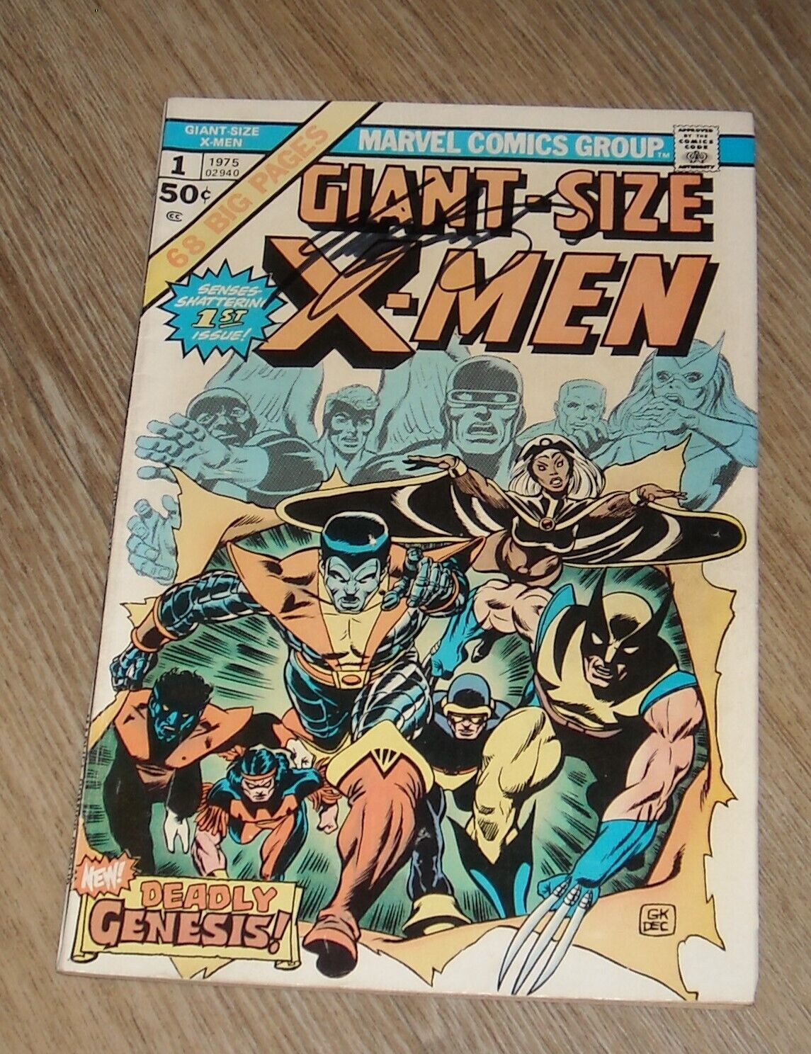 GIANTSIZE XMEN  1 MARVEL COMICS 1975 NEW TEAM 1st APPEARANCE CHRIS CLAREMONT