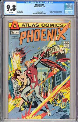 Phoenix 1 High Grade Origin1st App Phoenix AtlasSeaboard Comic 1975 CGC 98