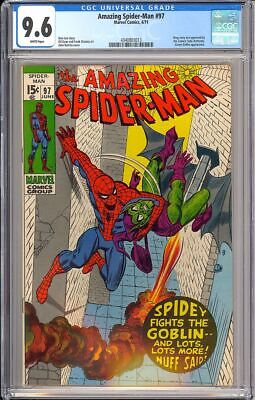 Amazing SpiderMan 97 High Grade Green Goblin Drug Issue Marvel 1971 CGC 96