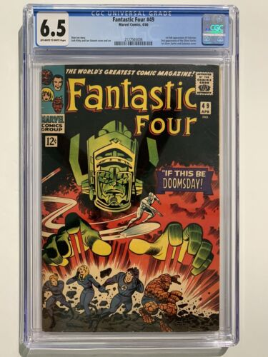 Fantastic Four 49 CGC 65 1st full App Galactus 2nd Silver Surfer 1st Cover App