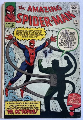 Amazing SpiderMan 3 1st Doctor Octopus SuperMan Stan Lee  Steve Ditko