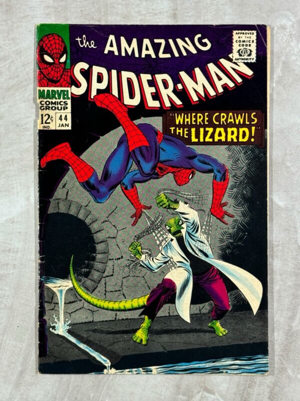 Amazing SpiderMan 44 Marvel Comics 1st Print Silver Age B