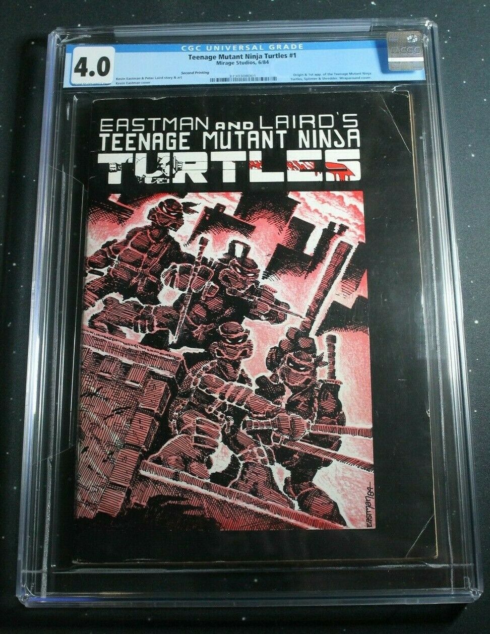 Teenage Mutant Ninja Turtles 1 1984 Mirage CGC 40 TMNT 2nd Print