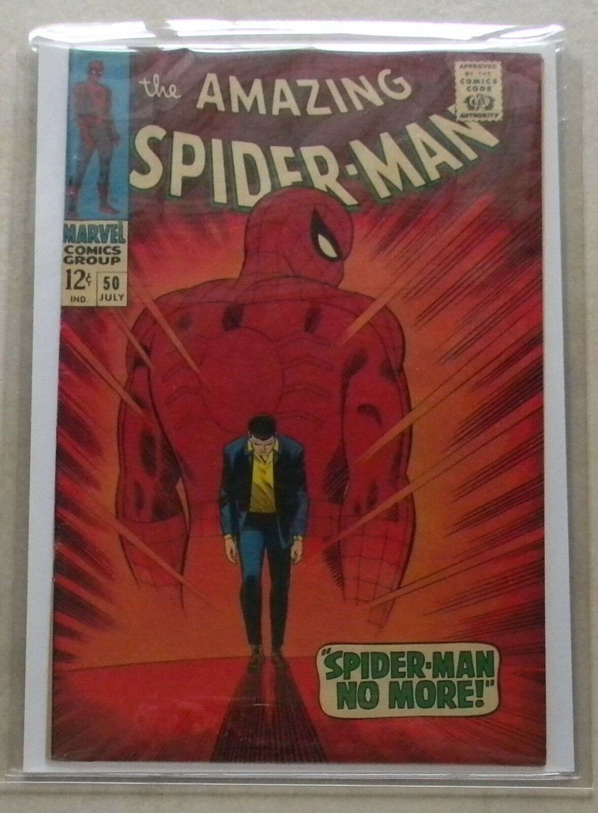 Amazing SpiderMan 50 1967 Marvel 65 FN LOOKS 70 Key 1st Kingpin CGC IT