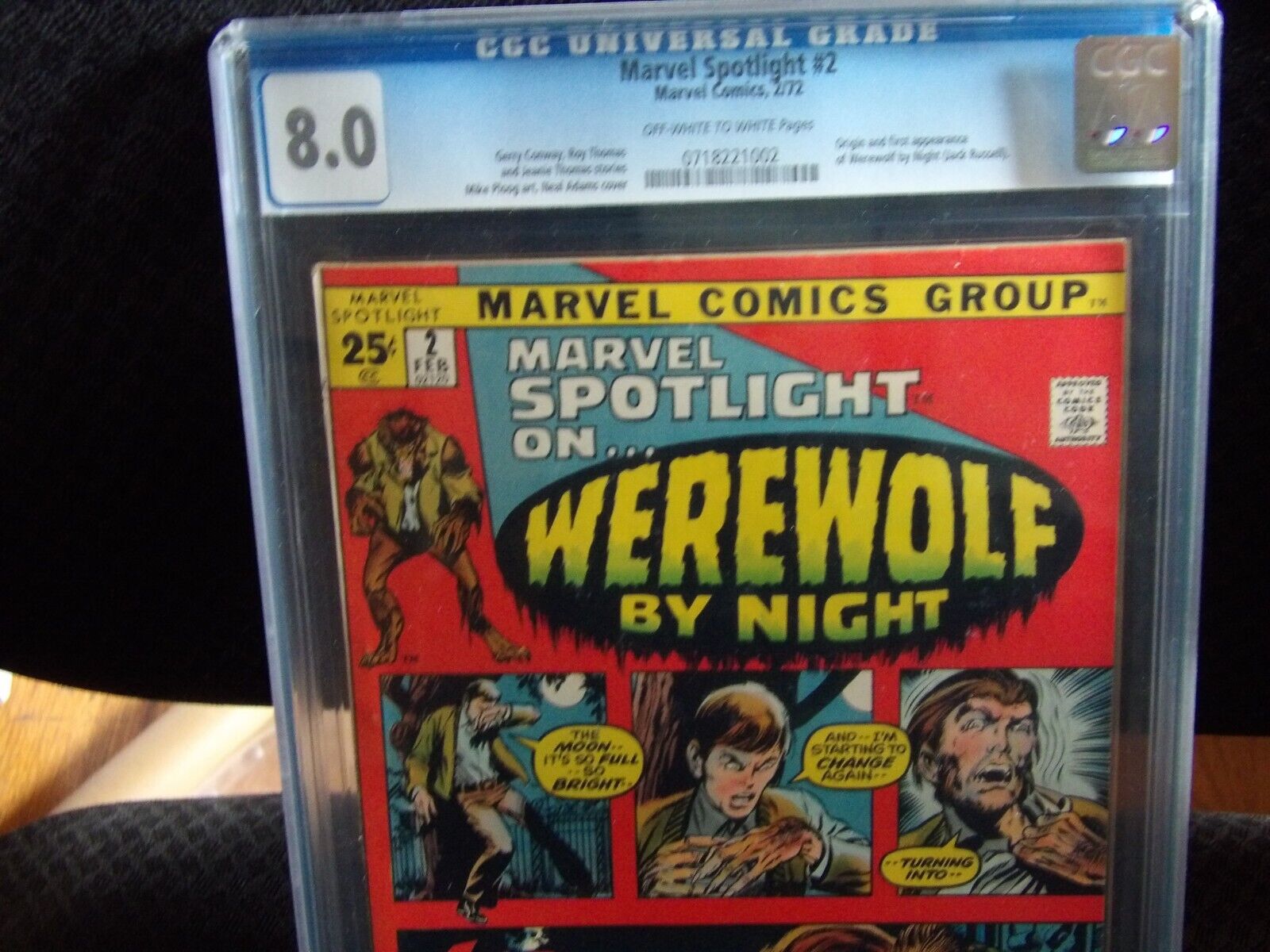 MARVEL SPOTLIGHT2 WEREWOLF BY NIGHT CGC 80