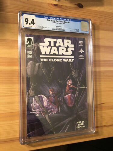 Star Wars Clone Wars 1 Special Edition CGC 94 WP 11000 Unread 1ST AHSOKA