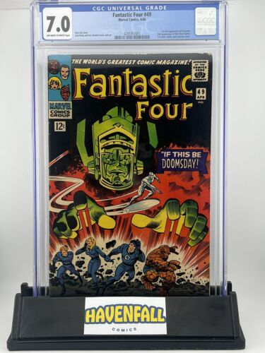 Fantastic Four 49 CGC 70  1st Full Appearance Of Galactus