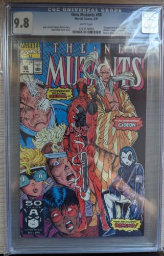NEW MUTANTS 98 1991 CGC 98 1st Deadpool Marvel Comics