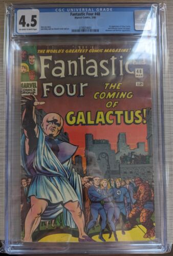 FANTASTIC FOUR 48 1966  CGC 45  1st App Silver Surfer  Cameo Galactus