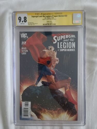 Supergirl And The Legion of SuperHeroes  23 Hughes Variant CGC 98