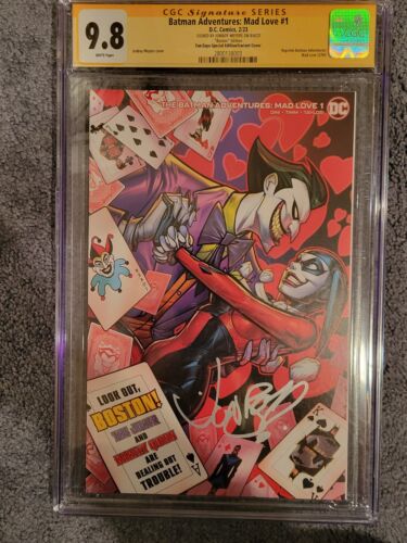 Batman Adventures Mad Love 1 Fan Expo Boston CGC SS 98 signed Jonboy Meyers