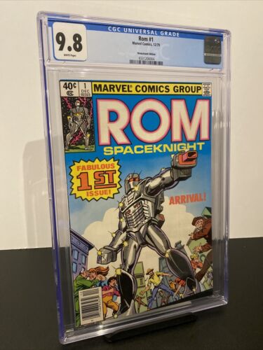 ROM 1 CGC 98 WHITE Pages Newsstand Marvel 