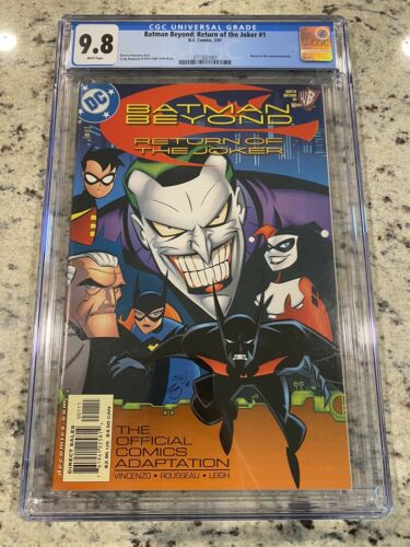 Batman Beyond Return Of The Joker 1 CGC 98 Animated Series