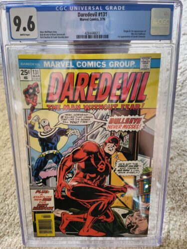 DAREDEVIL 131 CGC 96 1976 1st AppearenceOrigin of Bullseye Key Issue Gem