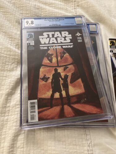 Star Wars The Clone Wars 1 2 CGC 98 1st Ahsoka Tano Rex 2008 High Republic 1