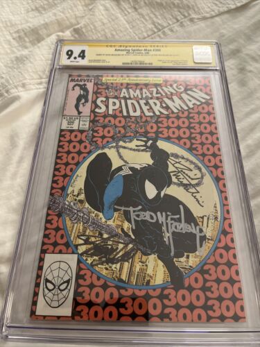 Amazing SpiderMan ASM 300 CGC 94 SS Signed Stan Lee Todd McFarlane Michelinie