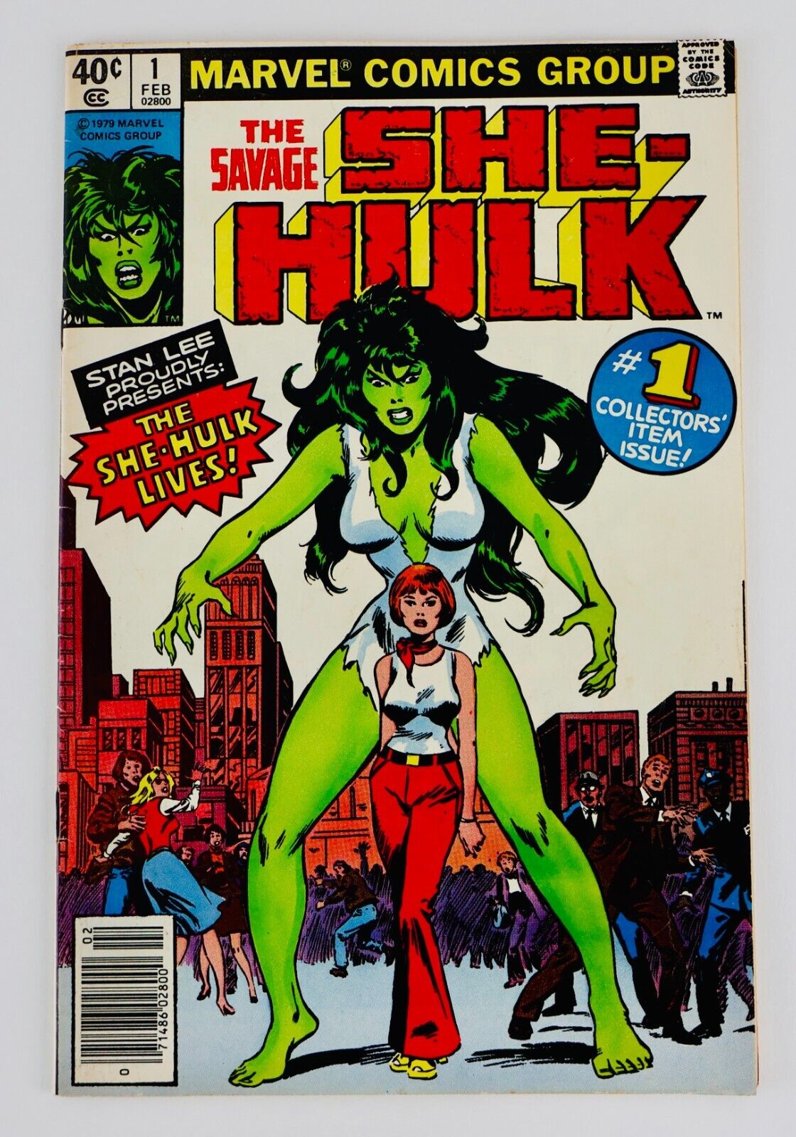 Savage SheHulk 1 Newsstand First Appearance  Origin 1st 1980 No Reserve