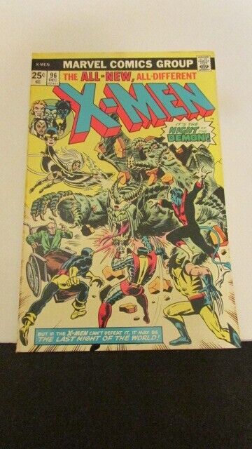 XMEN  96 MARVEL COMICS December 1975 Dr STEPHEN LANG  MOIRA MacTAGGERT 1st