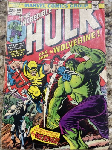 Incredible Hulk 181 2025  First Full Appearance Of Wolverine