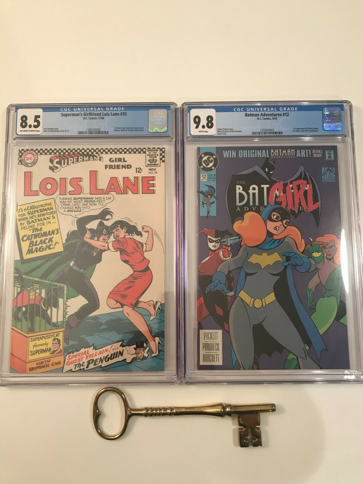 Batman Adventures 12 CGC 98  Supermans Girlfriend Lois Lane 70 CGC 85