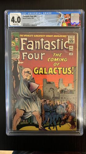 Fantastic Four 48 CGC 40 1st Silver Surfer 1st cameo of Galactus NO RESERVE