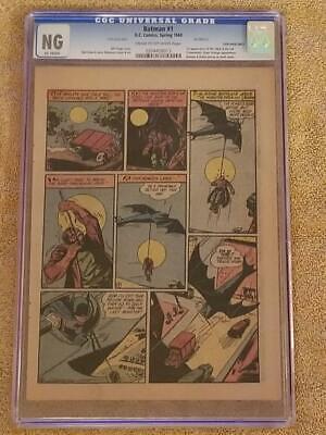 1939 DC BATMAN 1 CGC PG PAGE 14