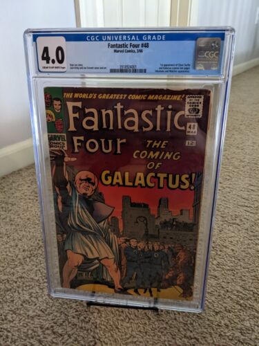 Fantastic Four 48 CGC 40 1st Appearance of Galactus and Silver Surfer 1966 