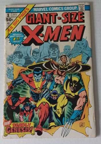 GiantSize XMen 1 1975 1st App Nightcrawler Storm Colossus 2nd Wolverine