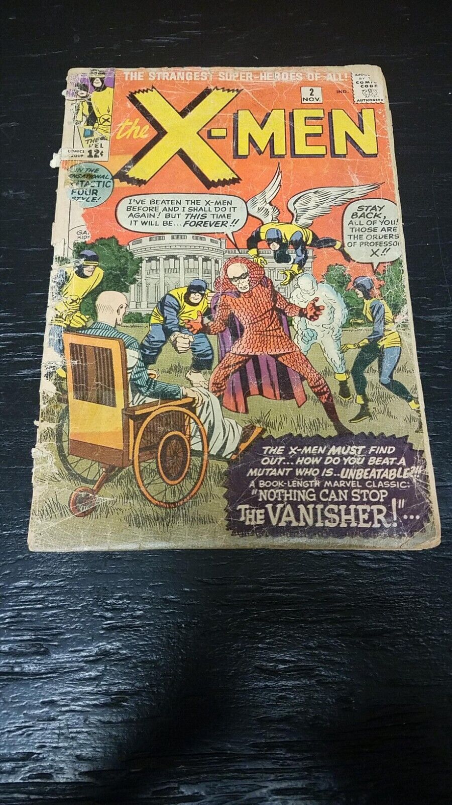 1963 MARVEL COMICS THE XMEN 2 1ST APP VANISHER 2ND APP XMEN LOW GRADE