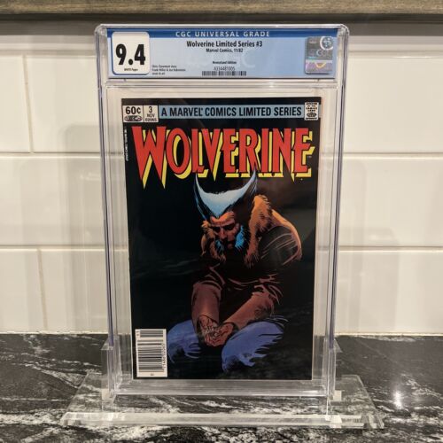 Wolverine Limited Series 3 CGC 94 Newsstand Edition Fresh from CGC 