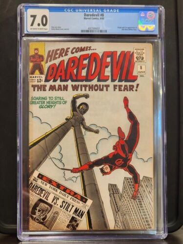 Daredevil 8 CGC FNVF 70  The origin and 1st Appearance of StiltMan 