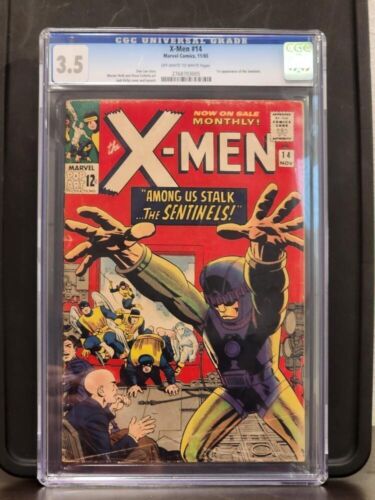 XMen 14  CGC 35 1st App of Sentinels Marvel 1965