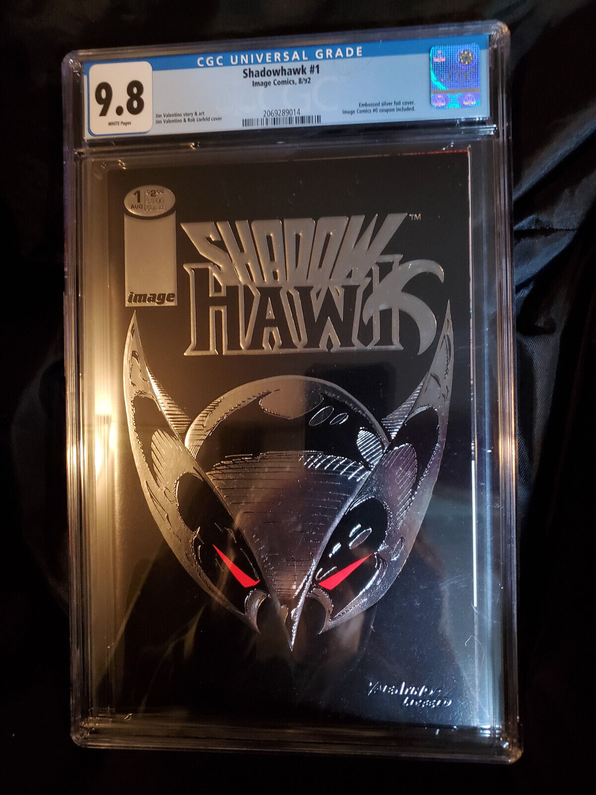 Shadowhawk 1 1992 CGC 98 WHITE PAGES