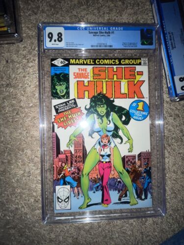 she hulk 1 cgc 98 1980