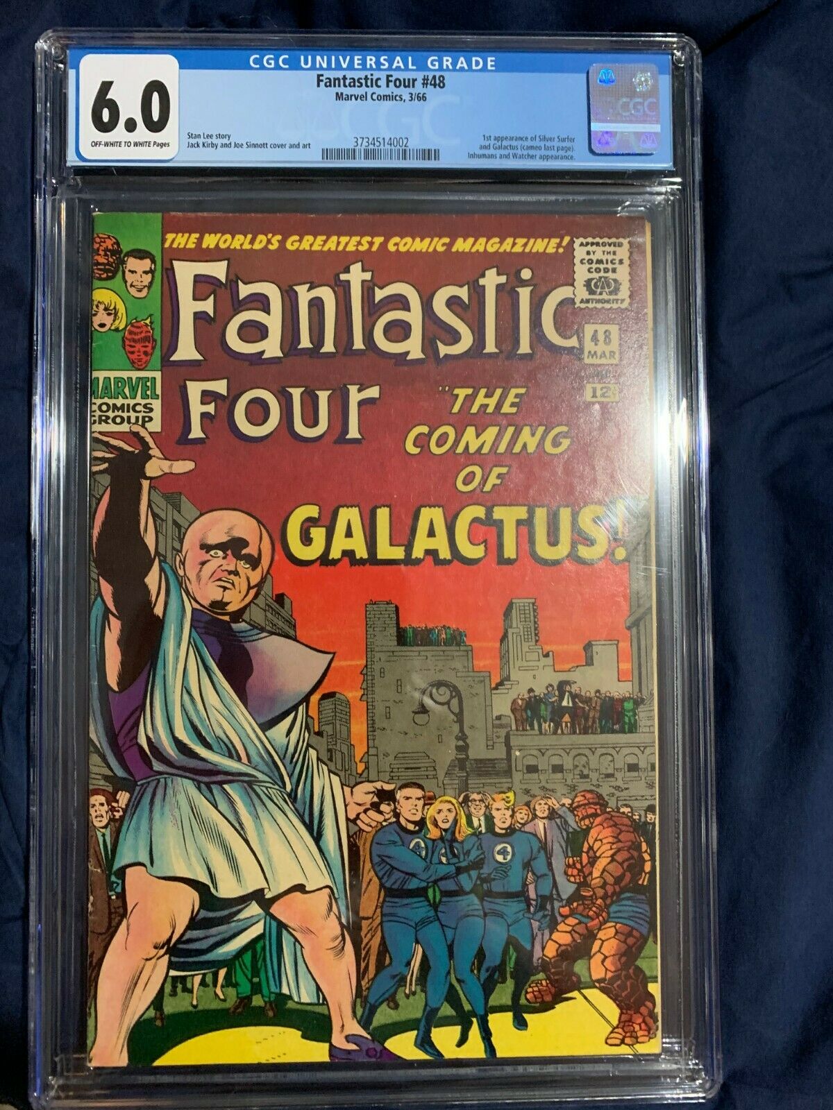 Fantastic Four 48 CGC 6 1st appearance of the Silver Surfer