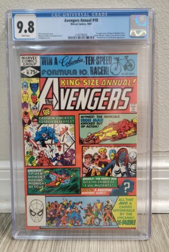 MARVEL AVENGERS ANNUAL 10 CGC 98  1st ROGUE  1981  WHITE PAGES